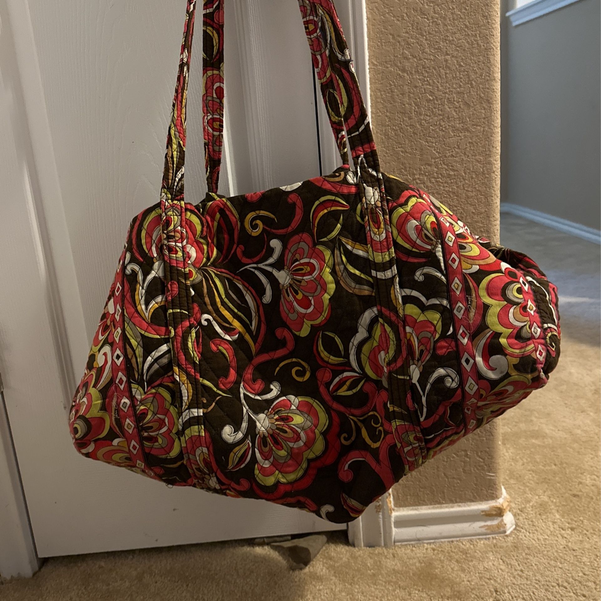Large Vera Bradley Travel Bag
