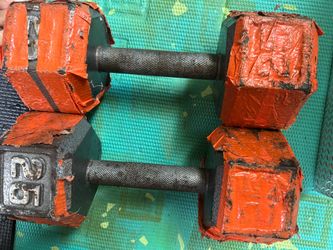 25 pound dumbells