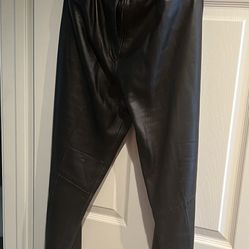 Woman’s Genuine Leather Slacks