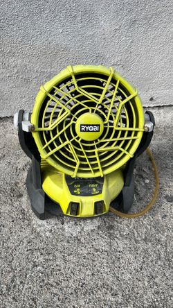 Ryobi fan and mist