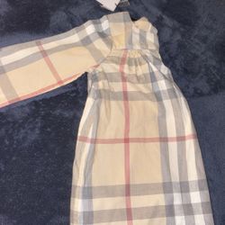 Real Burberry Children Dress 