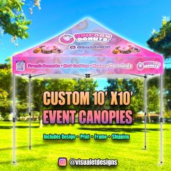Canopy | Design + Print + Frame 10x 10 Included