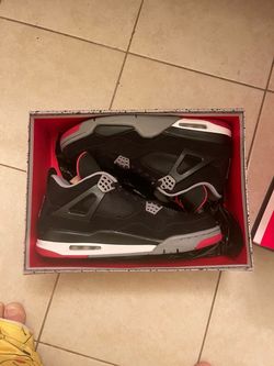 Air Jordan 4 Bred Reimagined Sneakers size 12