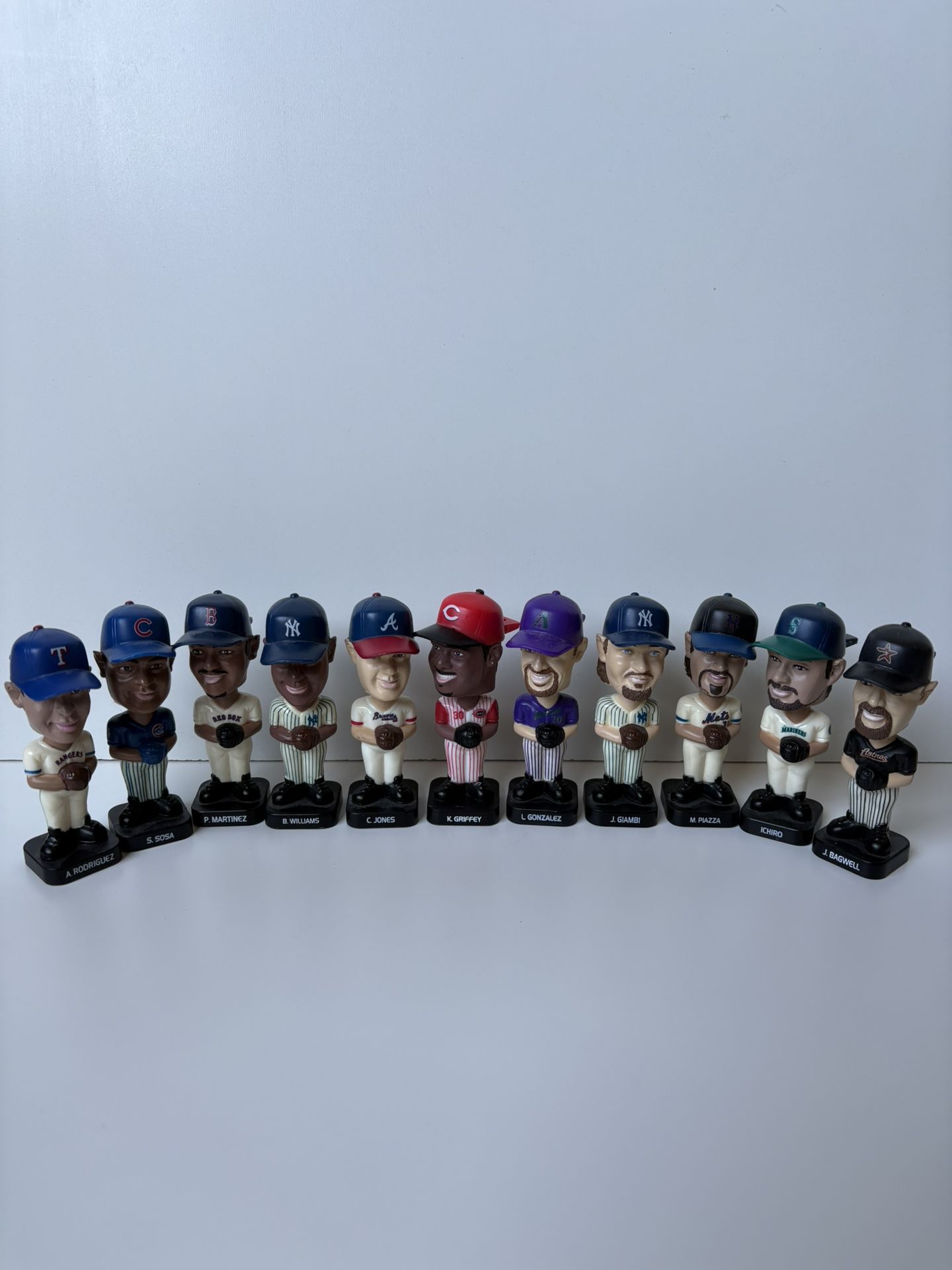 2002 Post Cereal Mini MLB Bobbleheads. Lot of 43.