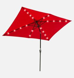 Solar LED Patio Umbrella
