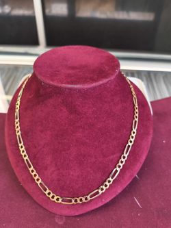 14ksolid gold necklace 15.6 grams 22 Long layaway available 10% Dwon if you interested please make sure you ask for Maribel thank you