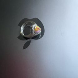 Millefiori Size 7 Ring