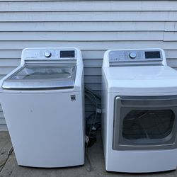 LG washer and dryer