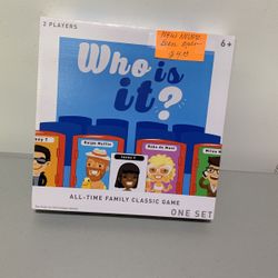 WHO IS IT  Game  ( New Never Been Open ) $4.00