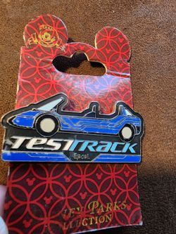 Disney Parks Collection Epcot Test Track Car Pin 2013