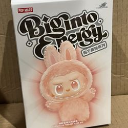 Unopened Big Into Energy Labubu (Happiness) Authentic 