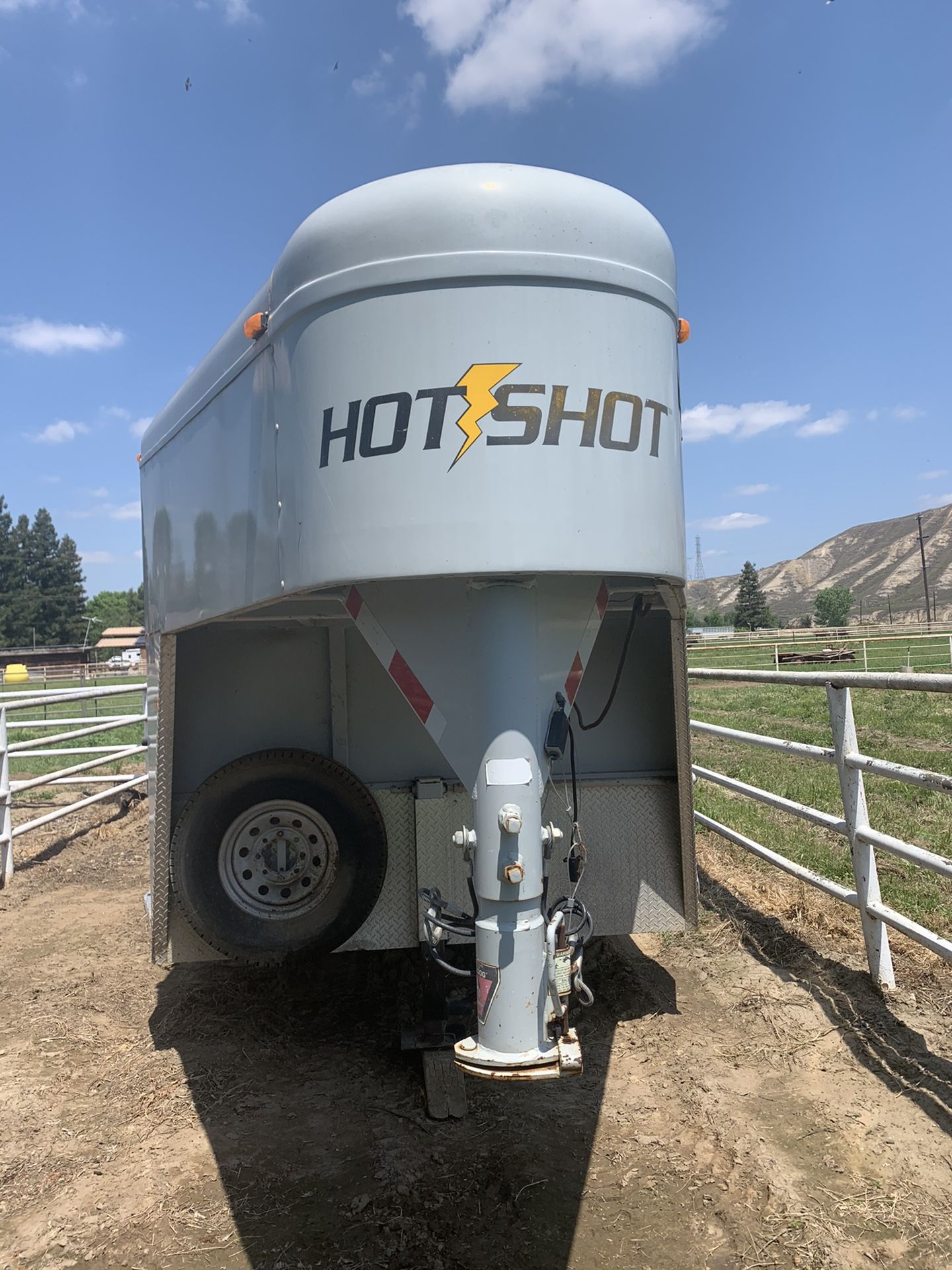 Hot Shot Gooseneck Stock Trailer