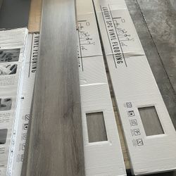 Sterling Oak Color Vinyl Flooring With Padding