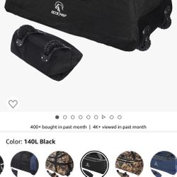 Large Foldable duffle Bag 