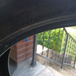 Like New 2 275/50/22 Tires