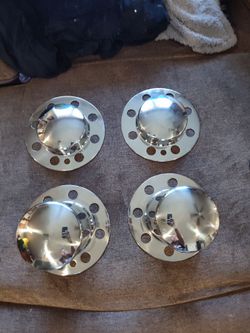 Wheel center caps set