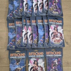 For Sale: 
Brand New Riftbound League of Legends Trading Card Game TCG Origins Sleeved Pack
