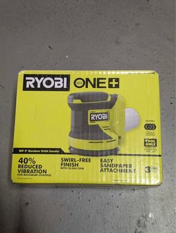 RYOBI ONE+ 18V Cordless 5 in. Random Orbit Sander (Tool Only) – New
