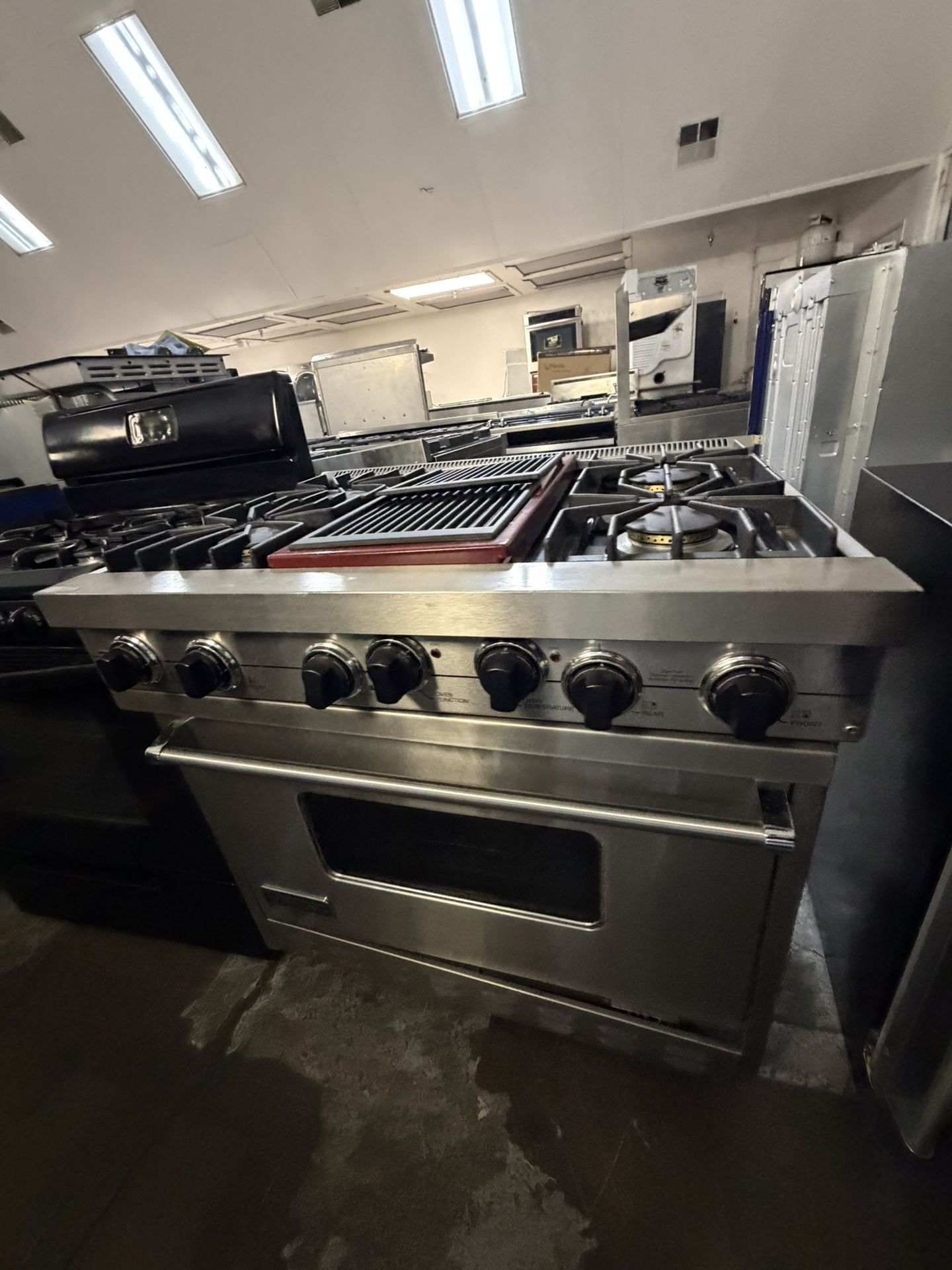36” Viking Dual Fuel Range Stainless Steel 