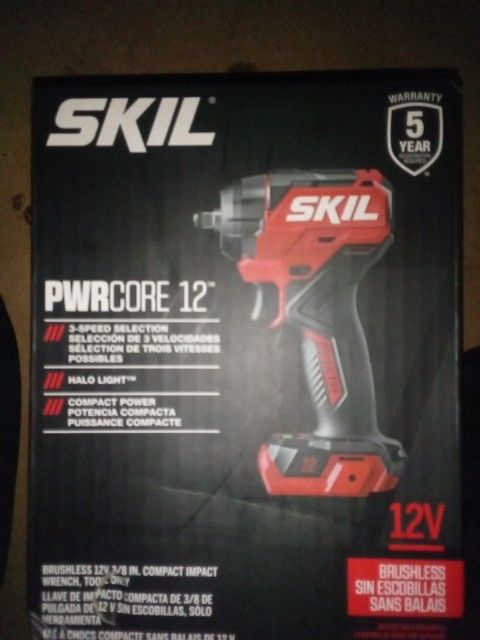 Skil Brushless 12v 3/8 In Compact Impact Wrench