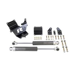 8-LUG DUAL STEERING STABILIZER KIT 2005-2026 FORD SD F250/F350 DIESEL