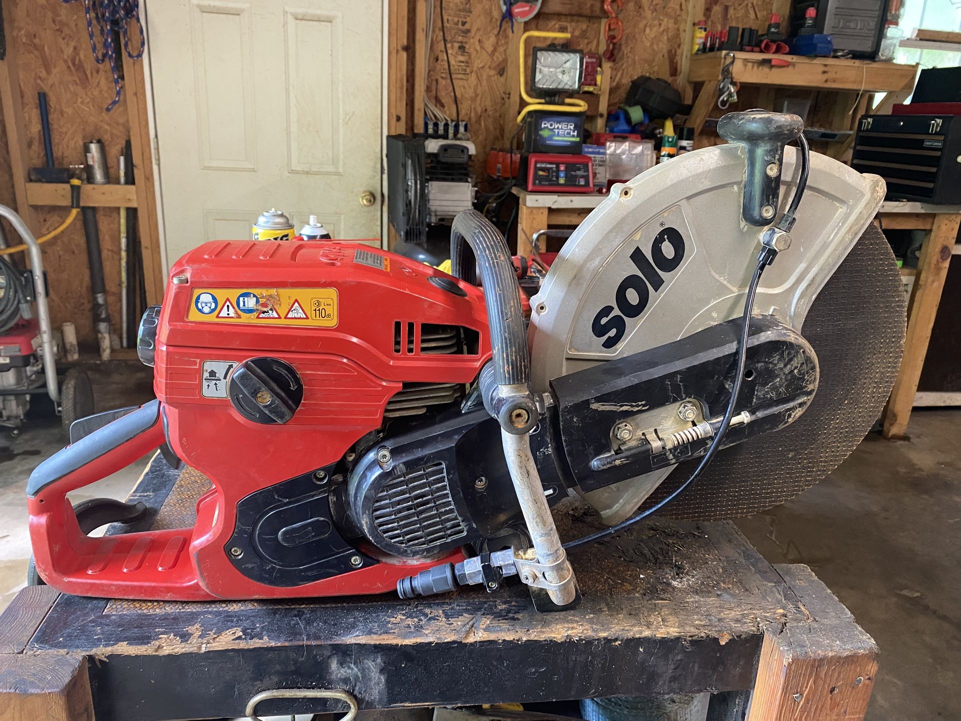 Solo Concrete Saw iLube 881