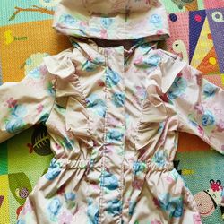 Disney Princess Fleeced Raincoat 4-6T