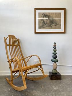  Amish Bentwood Rocking Chair