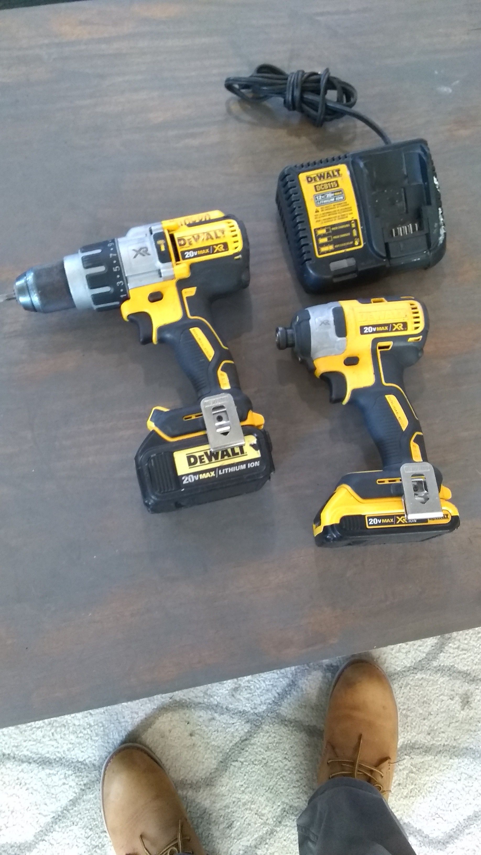 Dewalt XR BRUSHLESS hammer drill & impact 3-speed