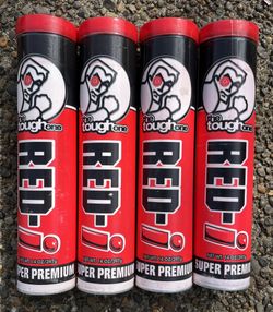 RED-i Super Premium Red Grease NLGI #2 Lot of 4 