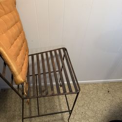 bar stools and table 