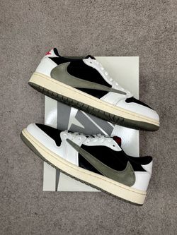 JORDAN 1 LOW OG “TRAVIS SCOTT OLIVE” 11W/ 9.5M
