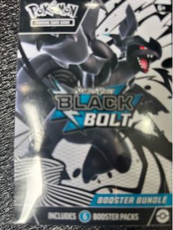 Black bolt booster bundle