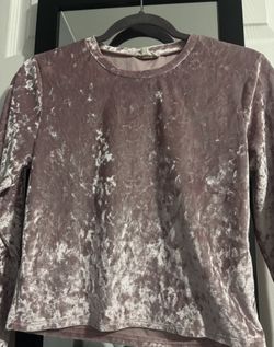 Long sleeve Velvet Top