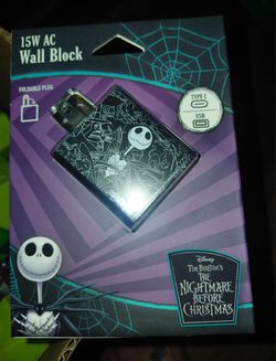 Nightmare Before Christmas Wall Block