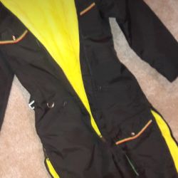 Vintage John Deere Winter Snow Suit, w/ Hat