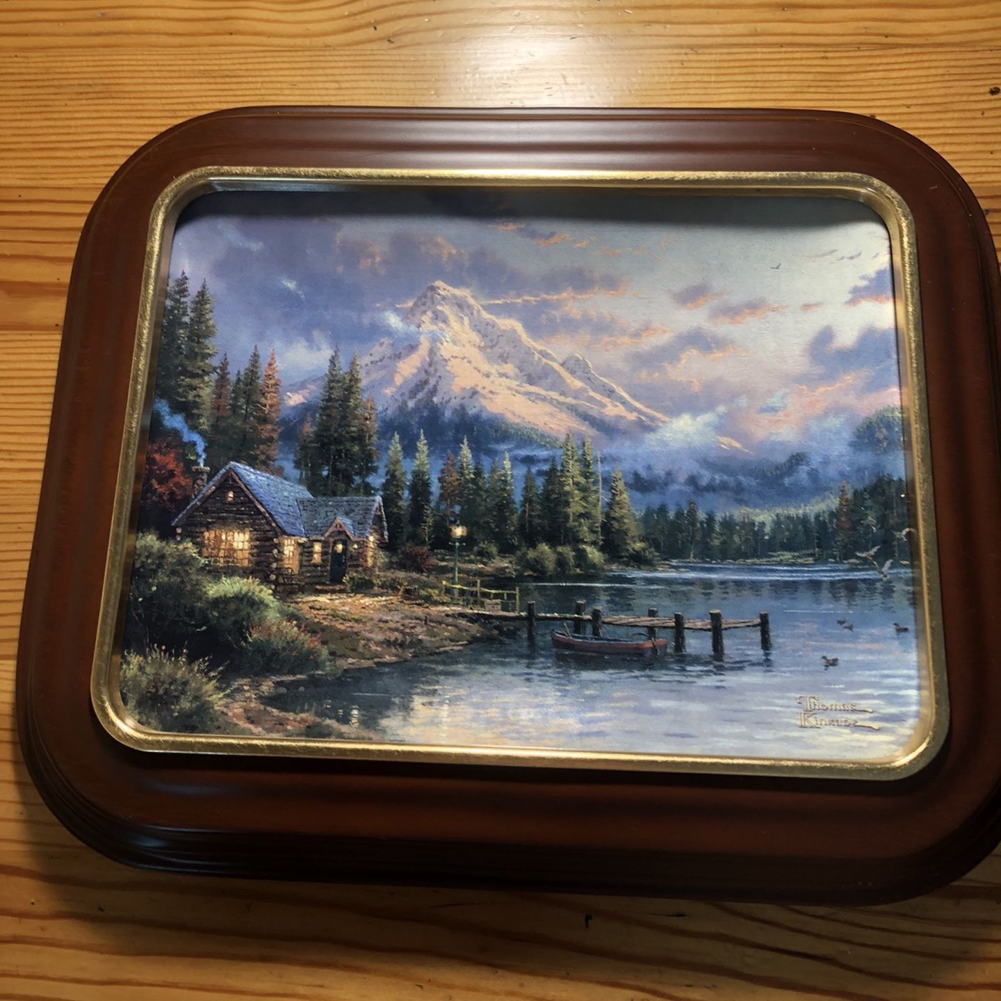 2003 Limited Edition Thomas Kinkade “Lakeside Hideaway”