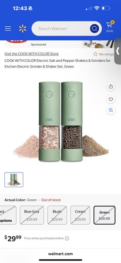 Electric Pepper & Salt Grinder