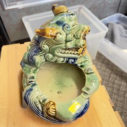 Mid Century Antique Ashtray