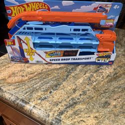 Hot Wheels City Speed Drop Transport Hauler