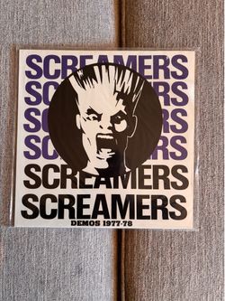 Screamers 70’s punk vinyl demos $20