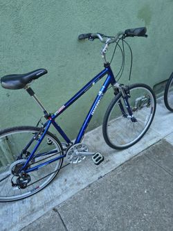 DIAMONDBACK EDGEWOOD MEDIUM STEEL HYBRID 21 SPD BIKE RIDES GREAT 💯