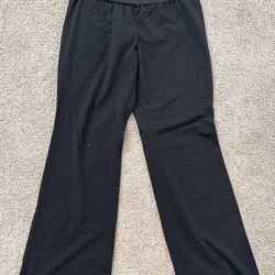 Womens Black maternity dress pants size 6