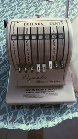 Paymaster w/cover