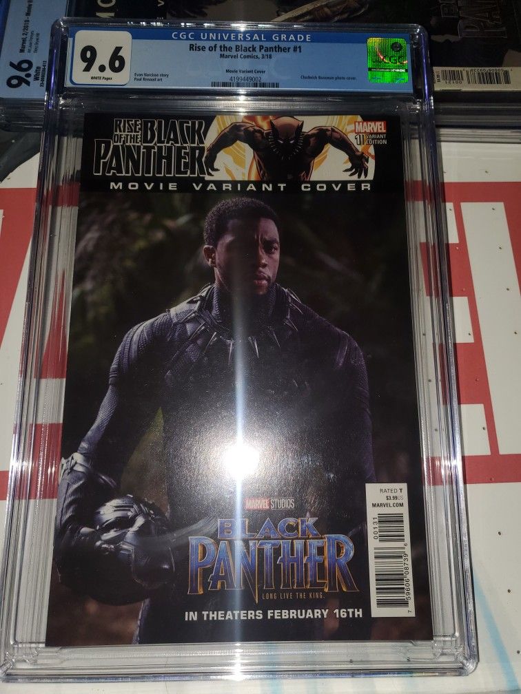 Rise Of The Black Panther #1 Graded Comic Book 