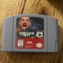 🎮 Nintendo 64 Game for Sale – WCW Mayhem 🎮