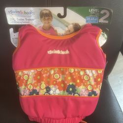 2 pcs swim vest for girls 20-33 lbs