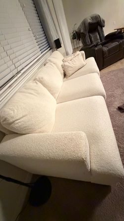 White couch