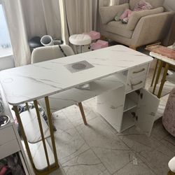 Two Nail Desks 