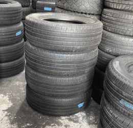 265 60 18 Michelin Set of 4 Used